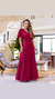 Vestido Raysa Longo . Marsala