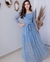 Vestido Priscila .Longo . Azul Claro na internet