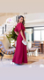 Vestido Raysa Longo . Marsala - comprar online