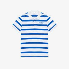 Polo Lacoste Golf - Branca/Azul