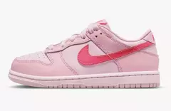 Nike Dunk Low GS 'Triple Pink' na internet