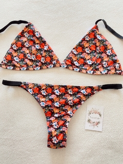 SET GRETA - FLORES BLACK
