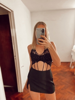 Body tiras strass importado - BuonaModa