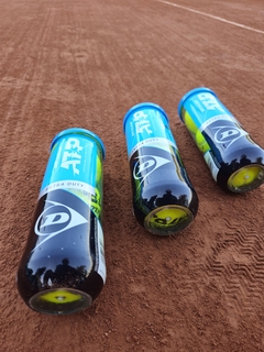 Tubo Pelotas Tenis Profesional Dunlop Atp Extra Duty X 3unidades - BuonaModa