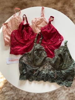 Bustier encaje en internet
