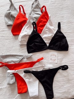 Conjunto algodón triángulo
