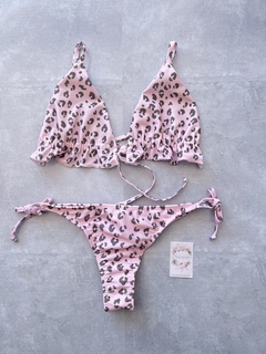Bikini print rosa
