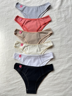 Pack por 3 vedetinas algodón - comprar online