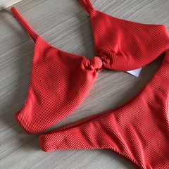 BIQUÍNI NOZINHO LARANJA - Rosa Chic Beachwear