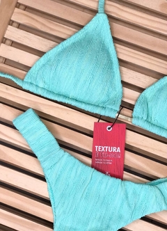 BIQUÍNI CORTININHA LUANA VERDE AGUA - Rosa Chic Beachwear