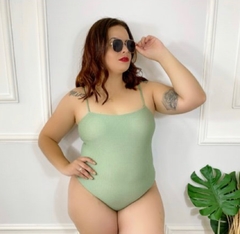 Imagem do Maiô Texturizado Hailey Summer Trip Verde