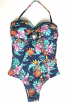 Maiô Plus Size Flowers