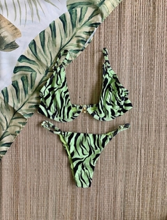 BIQUÍNI ARO TIGER DONATELLA VERDE CÍTRICO