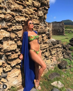 BIQUÍNI CIGANINHA AMARANTOS - Rosa Chic Beachwear