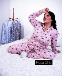PIJAMA CORAÇÃO ROSA na internet