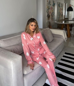 PIJAMA LOVE ROSA na internet