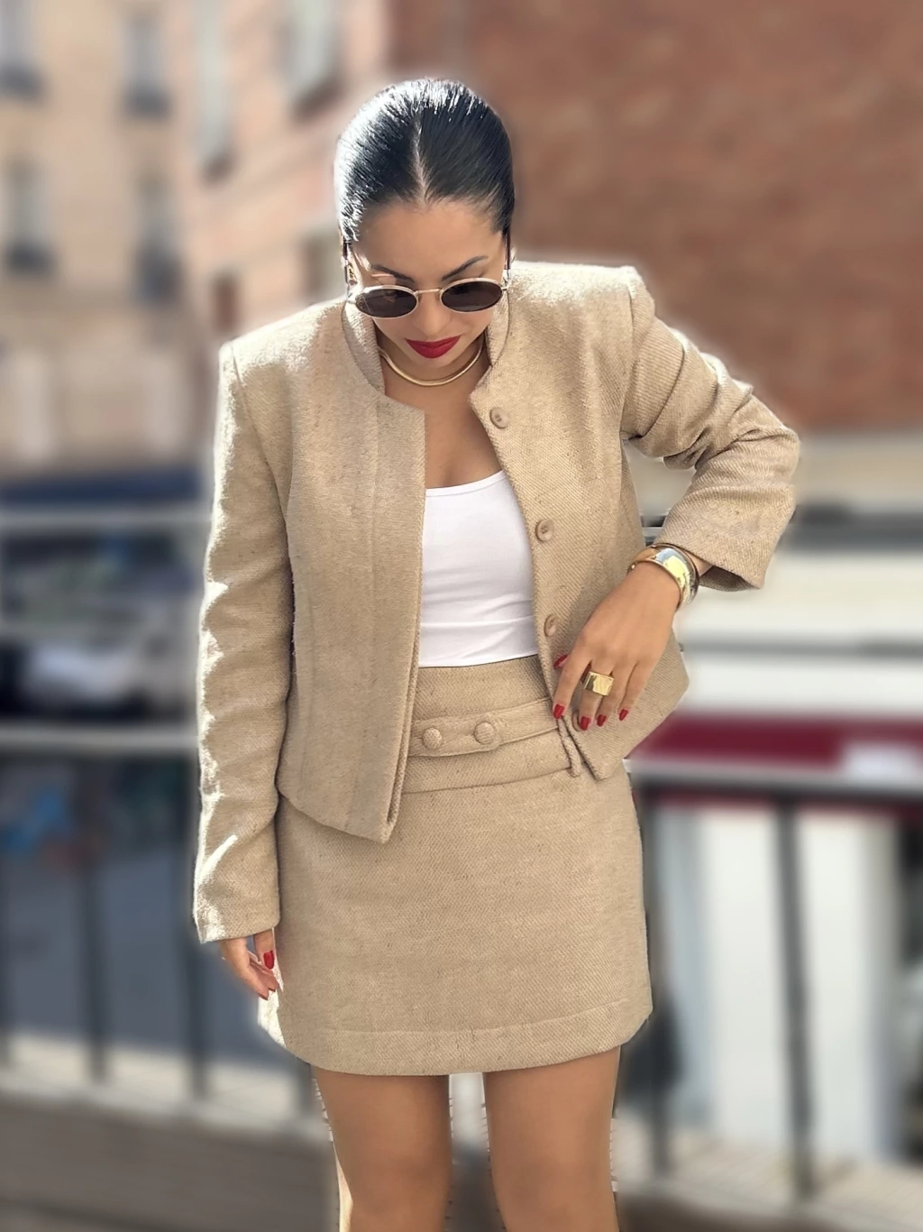 Conjunto Tweed Pamela