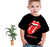 Camiseta Infantil Rolling Stones - loja online
