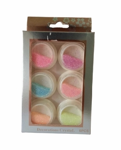 POLVO EFECTO SUGAR - MATTE- GLITTER CITY GIRL 6U. City - comprar online