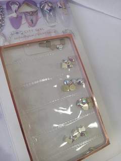 Strass con diferentes formas City Girl x6 compartimientos. - comprar online