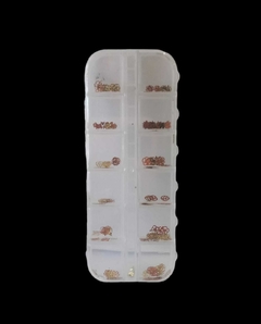 Decoración combinada de flores para encapsular city girl x12 divisiones - comprar online
