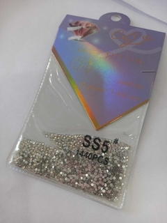 Strass plateado por medidas city girl - Perfumeria isabella