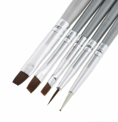 Mini Set x5u. De Pinceles Nail Art