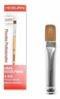 Pincel Heburn 424- Uñas Esculpidas n°8