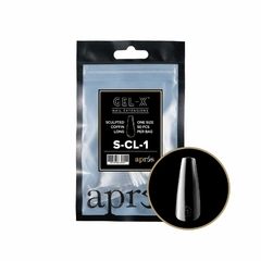 Tips Apres Sculpted Coffin Long x 50 unidades