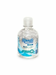 Alcohol En Gel Komili 250ml Hipoalergénico