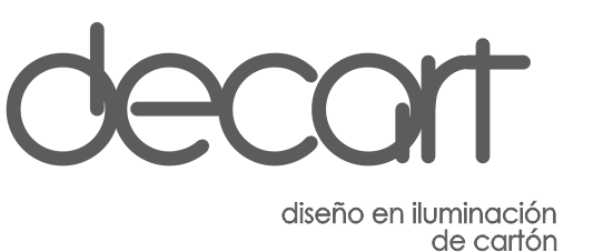 Decart- diseño en iluminación de carton