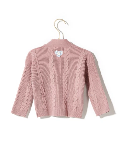 Cardigan Munich Rosado - Maus | Ropa para bebes y niños de 0 a 4 años