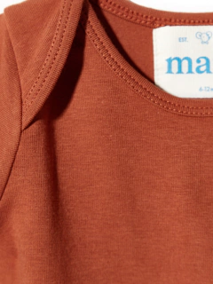 Body Milán Terracota - Maus | Ropa para bebes y niños de 0 a 4 años