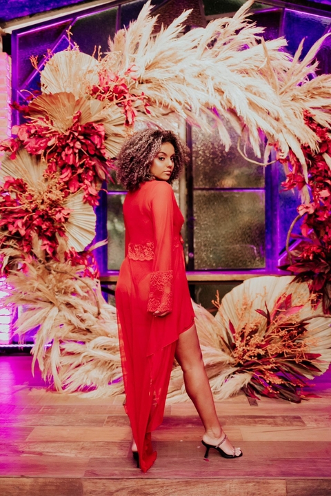 Robe Mullet - Vermelho