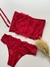 Conjunto Any - Vermelho - loja online