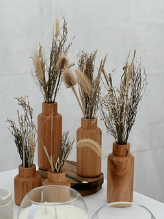 Florero madera