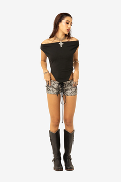 Micro-shorts Serpent Skin - comprar online