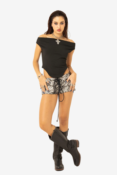 Blusa Black Sheer - comprar online