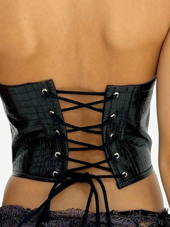 Corset Venom Black - Florneon