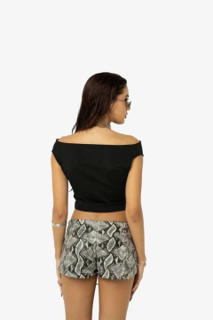 Micro-shorts Serpent Skin - loja online