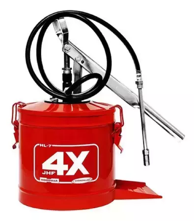 MAQUINA DE ENGRAXAR JHF 4X 7 KG VERMELHA