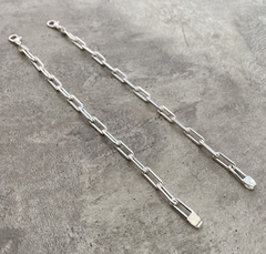 Pulsera Forcet 125 enchapada en plata 1000