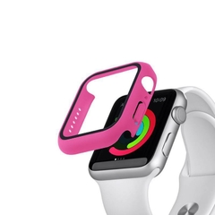 WATCH 40MM - BUMPER ROSA CHOQUE COM PELICULA DE VIDRO - HPRIME - Playfix.com.br