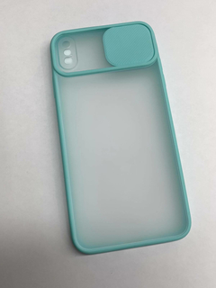IPHONE XS MAX - CAPA TPU COM PROTEÇÃO NA CÂMERA - VERDE ÁGUA - comprar online