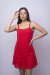 Vestido Pietra - Vermelho Amaranto - comprar online