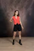 Colete Sílvia - Vermelho Oriente - comprar online