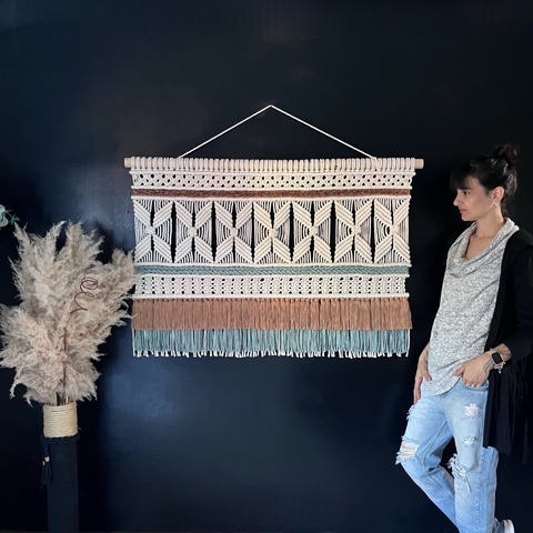 Chiamaka Geométrico com Tear