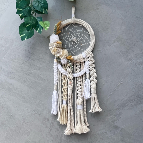 Filtro dos Sonhos Macramê Coleção Tempo (Pronta entrega) 4