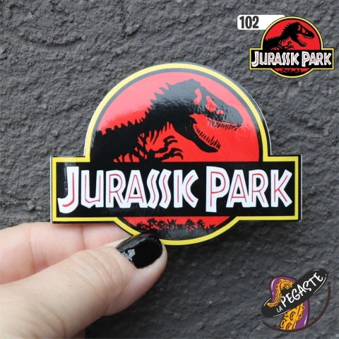 Jurassic Park Logo - Red