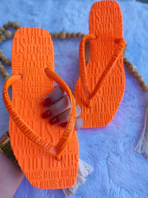 Santa Lolla Adulto - Dakota - Laranja Neon - comprar online